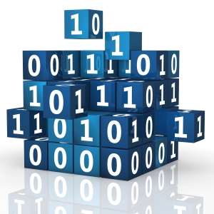 IT Beratung, Consulting und Konzeption Digitalisierung von Geschäftsmodellen - Würfel mit 1en und 0en